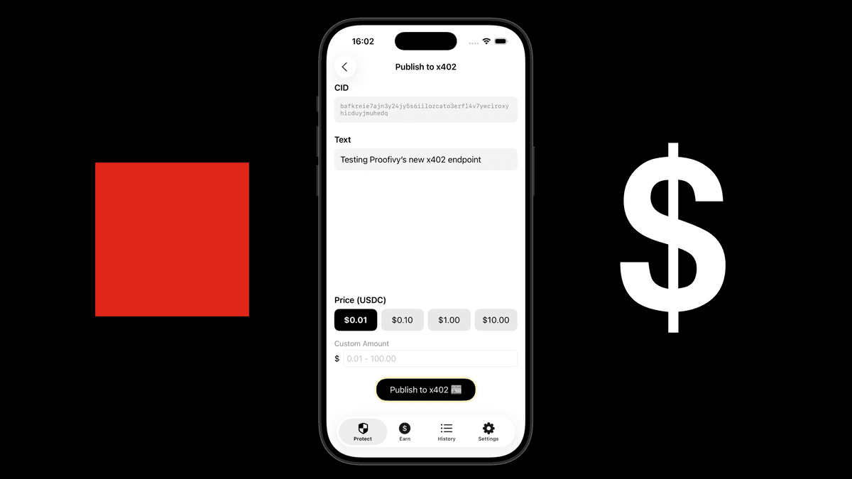 How to Publish to x402 on Your iPhone